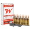 Winchester USA 5.56mm NATO Strip Clip 55gr FMJ Rifle Ammo - 30 Rounds