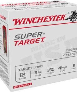 Winchester Super Target 12 Gauge 2-3/4in 1oz #8 Target Shotshells - 25 Rounds