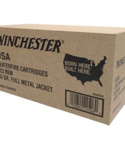 Winchester 223 Remington 55gr FMJ Rifle Ammuntion - 1000 Rounds