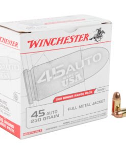 Winchester 45 Auto (ACP) 230gr FMJ Handgun Ammo - 200 Rounds