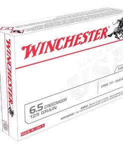 Winchester 6.5 Creedmoor 125gr Open Tip Range Rifle Ammo - 20 Rounds