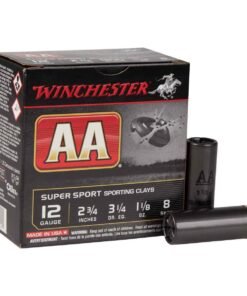 Winchester AA 12 Gauge 2-3/4in #8 1-1/8oz Target Shotshells - 25 Rounds