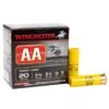 Winchester aa 20 gauge 2 34in 9 78oz target shotshells 25 rounds 307988