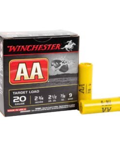 Winchester AA 20 Gauge 2-3/4in #9 7/8oz Target Shotshells - 25 Rounds