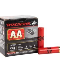 Winchester AA 28 Gauge 2-3/4in #8 3/4oz Target Shotshells - 25 Rounds