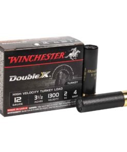 Winchester Double X High Velocity 12 Gauge 3-1/2in #4 2oz Turkey Shotshells - 10 Rounds