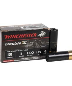 Winchester Double X High Velocity 12 Gauge 3in #6 1-3/4oz Turkey Shotshells - 10 Rounds