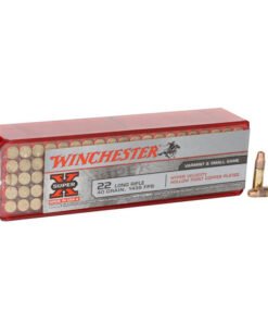 Winchester Super X 22 Long Rifle 40gr CPHP Rimfire Ammo - 100 Rounds