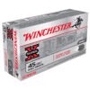 Winchester lead cowboy 45 long colt 250gr lfn handgun ammo 50 rounds 317075