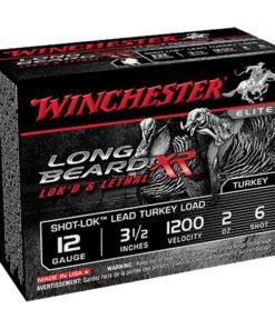 Winchester Long Beard XR 12 Gauge 3-1/2in #6 2oz Turkey Shotshells - 10 Rounds