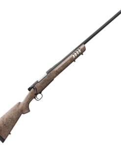 Winchester M70 Long Range MB Tan Black Spider Web Bolt Action Rifle - 6.5 Creedmoor - 24in