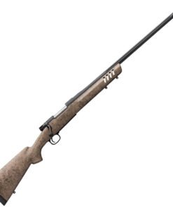 Winchester Model 70 Long Range MB Black/Tan With Black Webbing Bolt Action Rifle - 6.8 Western - 24in