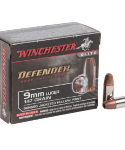 Winchester PDX1 Defender 9mm Luger 147gr BJHP Handgun Ammo - 20 Rounds
