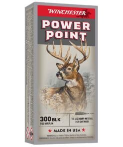 Winchester Power-Point 300 AAC Blackout 150gr Power-Point Centerfire Rifle Ammo - 20 Rounds