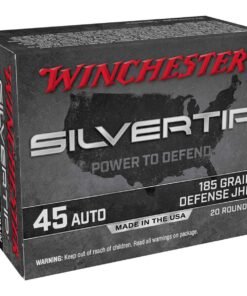 Winchester Silvertip 45 Auto (ACP) 185gr JHP Handgun Ammo - 20 Rounds