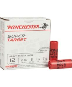 Winchester Super Target 12 Gauge 2-3/4in #7.5 1-1/8oz Heavy Target Shotshells - 25 Rounds