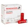 Winchester super target 12 gauge 2 34in 8 1 18oz light target shotshells 25 rounds 1319303