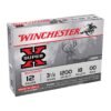 Winchester super x 12 gauge 2 34in 00 buck buckshot shotshells 5 rounds 1292997