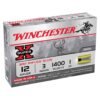 Winchester super x 12 gauge 3in 1oz slug shotshells 5 rounds 307418