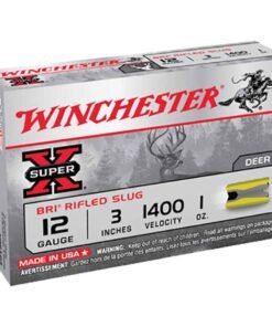 Winchester Super X 12 Gauge 3in 1oz Slug Shotshells - 5 Rounds