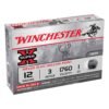 Winchester super x 12 gauge 3in 1oz slug shotshells 5 rounds 314302