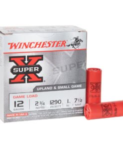 Winchester Super-X 12 Gauge 2-3/4in #7.5 1oz Upland Shotshells - 25 Rounds