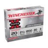 Winchester super x 20 gauge 2 34in 3 buck buckshot shotshells 5 rounds 320008