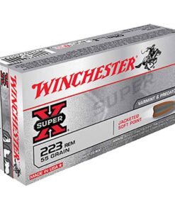 Winchester Super-X 223 Remington 55gr PSP Rifle Ammo - 20 Rounds