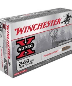 Winchester Super-X 243 Winchester 100gr PP Rifle Ammo - 20 Rounds
