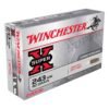 Winchester super x 243 winchester 80gr jsp rifle ammo 20 rounds 307716