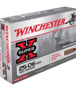 Winchester Super-X 25-06 Remington 120gr PEP Rifle Ammo - 20 Rounds