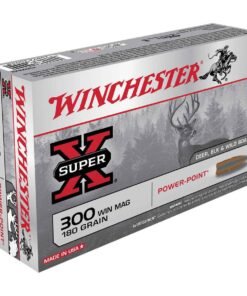 Winchester Super-X 300 Winchester Magnum 180gr PP Rifle Ammo - 20 Rounds