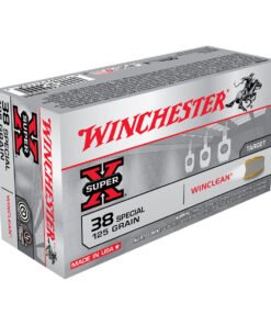 Winchester Super X 38 Special 125gr WC Handgun Ammo - 50 Rounds