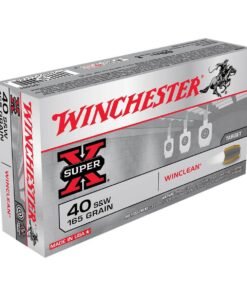 Winchester Super X 40 S&W 165gr WC Handgun Ammo - 50 Rounds