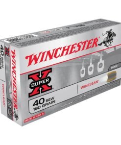 Winchester Super X 40 S&W 180gr WC Handgun Ammo - 50 Rounds