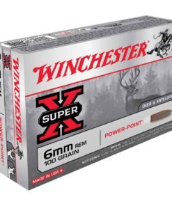 Winchester Super-X 6mm Remington 100gr PP Rifle Ammo - 20 Rounds