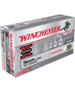 Winchester Super X 9mm Luger 147gr WC Handgun Ammo - 50 Rounds