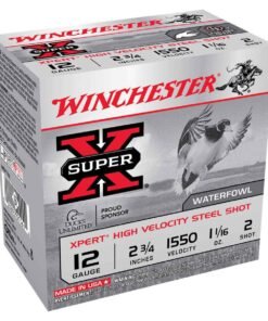 Winchester Super-X Xpert High Velocity Steel Shot 12 Gauge 2-3/4in #2 1-1/16oz Waterfowl Shotshells - 25 Rounds