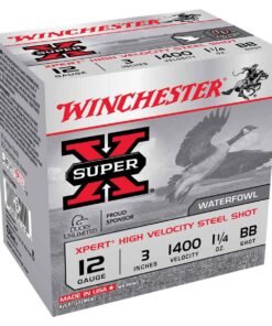 Winchester Super-X Xpert High Velocity Steel Shot 12 Gauge 3in BB 1-1/4oz Waterfowl Shotshells - 25 Rounds