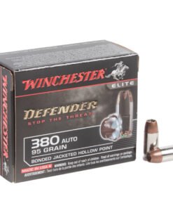 Winchester Supreme Defender PDX1 380 Auto (ACP) 95gr BJHP Handgun Ammo - 20 Rounds