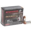 Winchester supreme defender pdx1 45 auto acp 230gr bjhp handgun ammo 20 rounds 1218723