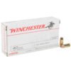 Winchester target 40 sw 165gr fmj handgun ammo 50 rounds 302201