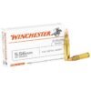 Winchester target 556mm nato 62gr fmj rifle ammo 20 rounds 1801803