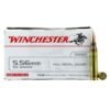 Winchester usa white box 556mm nato 55gr fmj rifle ammo 20 rounds 1500106