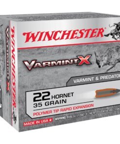 Winchester Varmint X 22 Hornet 35gr Rifle Ammo - 20 Rounds