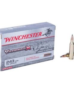 Winchester Varmint X 243 Winchester 58gr PTRE Rifle Ammo - 20 Rounds